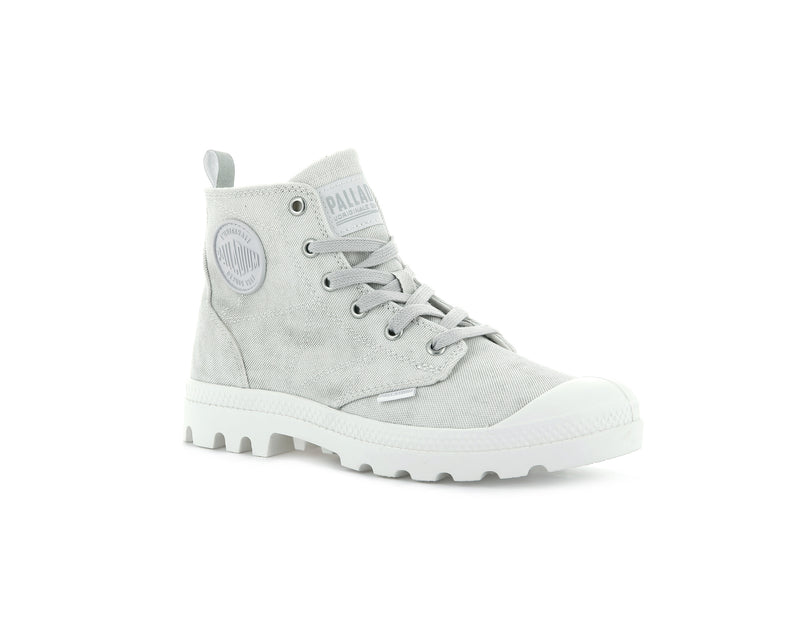 Women's Palladium Pampa Zip Desertwash Boots White | UAE  PVKCR4368