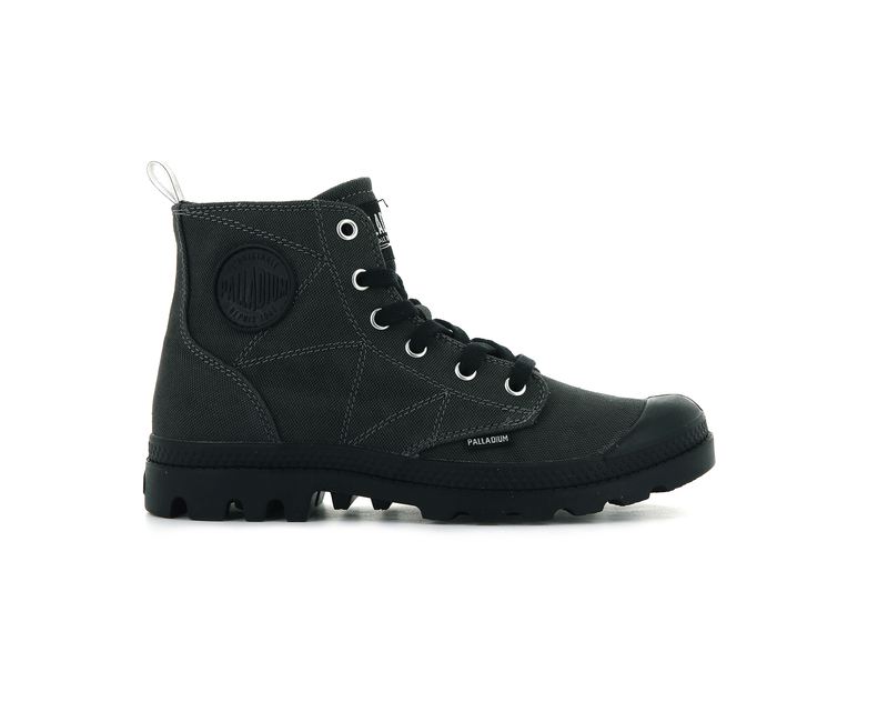 Women\'s Palladium Pampa Zip Desertwash High Tops Black | UAE  NVWBJ5829