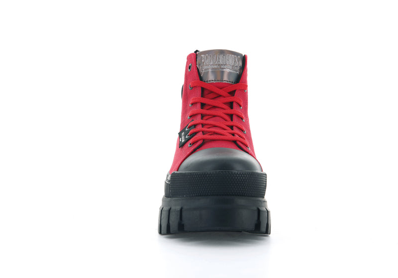 Women's Palladium Revolt Hi Tx Boots Red | UAE  TNVWG6359