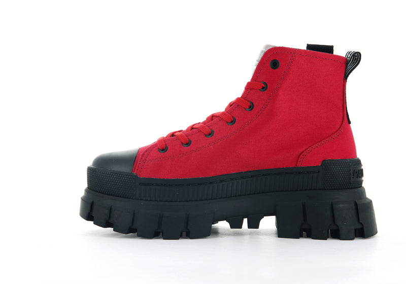 Women's Palladium Revolt Hi Tx Boots Red | UAE  TNVWG6359