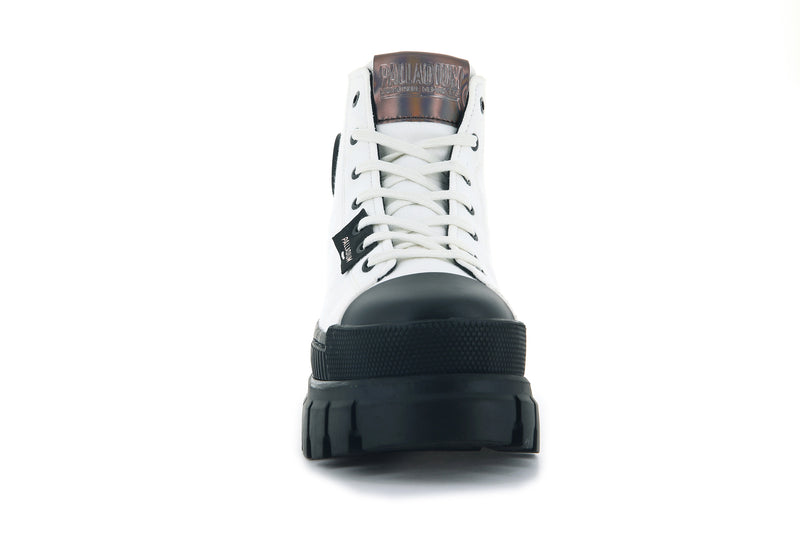 Women's Palladium Revolt Hi Tx Boots White | UAE  VWILB5018