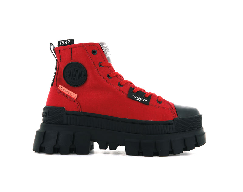 Women\'s Palladium Revolt Hi Tx High Tops Red | UAE  KAGZO8453