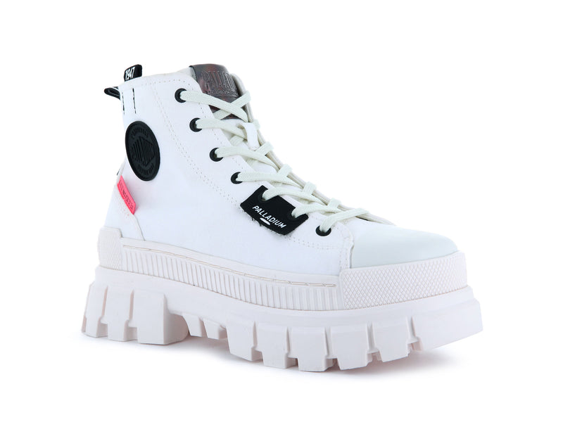 Women's Palladium Revolt Hi Tx High Tops White | UAE  QINAZ6570