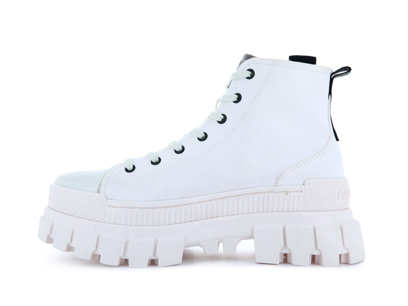 Women's Palladium Revolt Hi Tx High Tops White | UAE  QINAZ6570