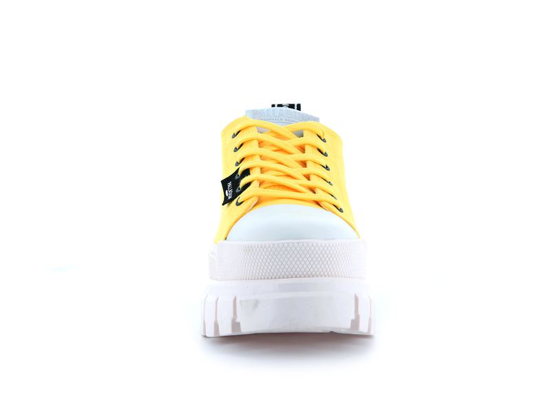 Women's Palladium Revolt Lo Tx Low Tops Yellow | UAE  UEHMZ0846