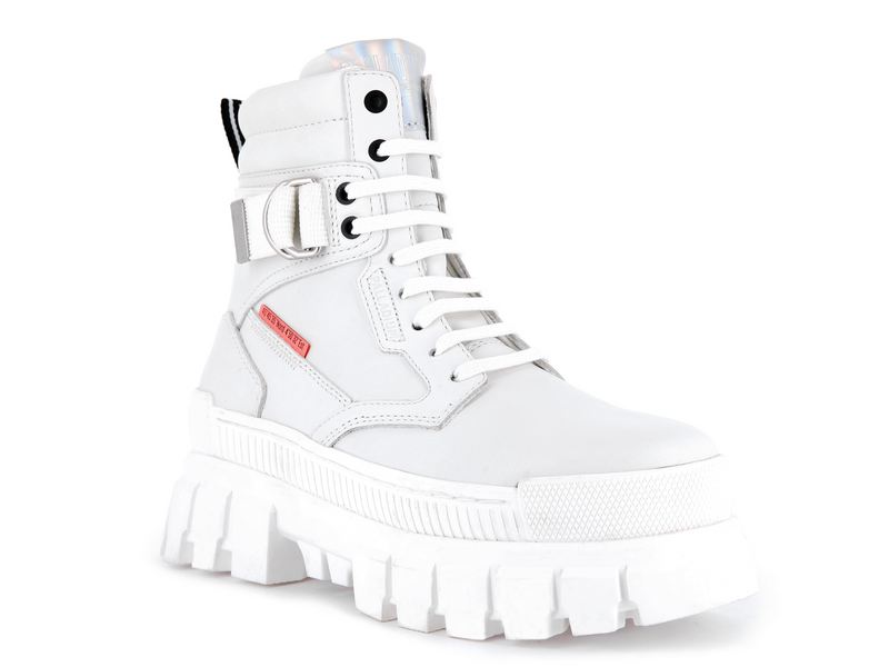 Women's Palladium Revolt Sport Ranger High Tops White | UAE  AGNWL6501