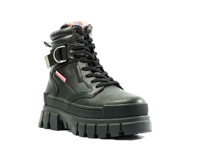 Women's Palladium Revolt Sport Ranger High Tops Black | UAE  RVJCZ8329