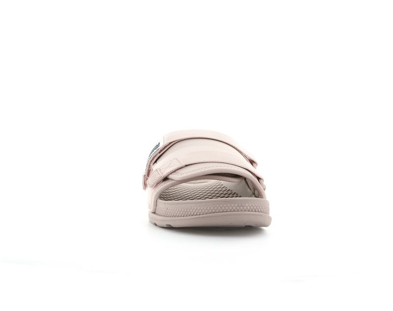 Women's Palladium Solea Slides Rose | UAE  UHMEW2359