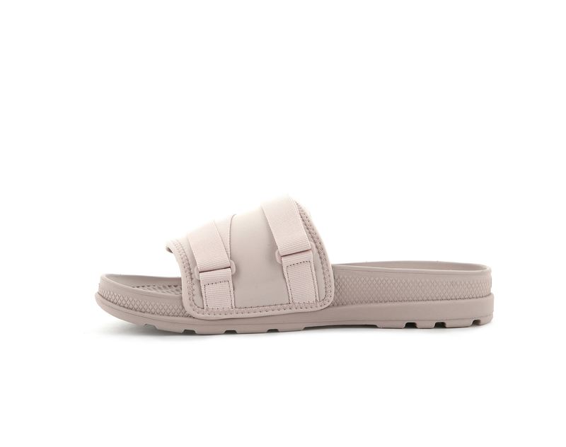 Women's Palladium Solea Slides Rose | UAE  UHMEW2359