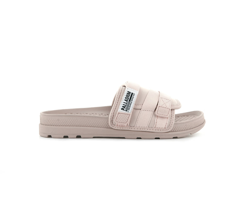 Women\'s Palladium Solea Slides Rose | UAE  UHMEW2359