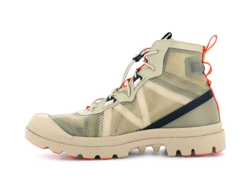 Women's Palladium Travel Lite+ Adventure Boots Beige | UAE  TCXMG5406