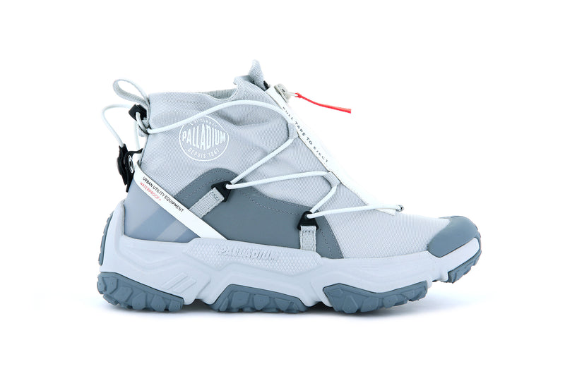 Kids' Palladium Off-Grid Hi Zip Waterproof + Low Tops Grey | UAE MKONF6710