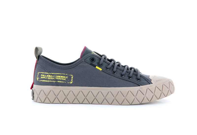 Kids' Palladium Palla Ace Supply Lo Low Tops Blue | UAE AQLHM9186