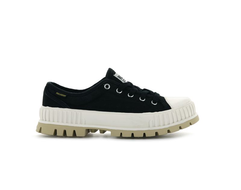 Kids' Palladium Pallashock Og Low Tops Black | UAE PSIKB2916