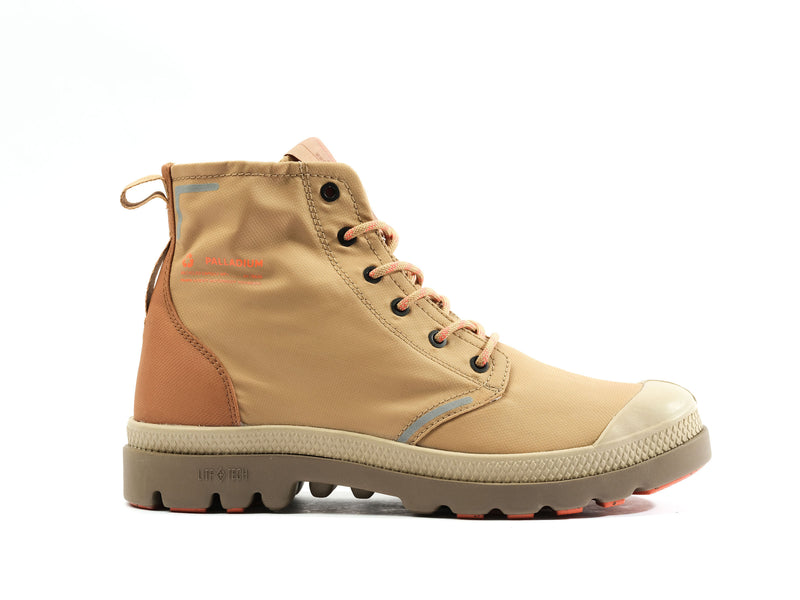 Women's Palladium Pampa Lite+ Recycle Wp+ High Tops Brown | UAE CIMPT3125